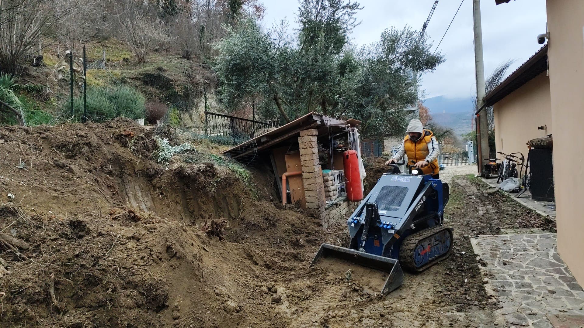 Fondatori G&M sul cantiere